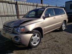 Toyota Highlander salvage cars for sale: 2004 Toyota Highlander