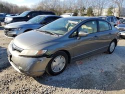 Honda Civic salvage cars for sale: 2006 Honda Civic Hybrid