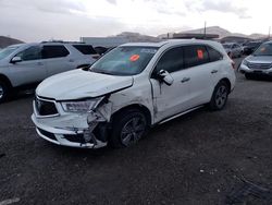 Acura salvage cars for sale: 2019 Acura MDX