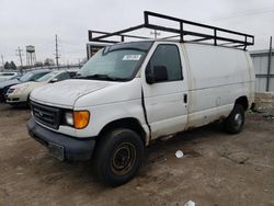 Ford salvage cars for sale: 2004 Ford Econoline E350 Super Duty Van