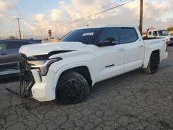 Salvage cars for sale from Copart Colton, CA: 2022 Toyota Tundra Crewmax SR