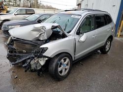 Salvage cars for sale from Copart Montgomery, AL: 2007 Hyundai Santa FE GLS