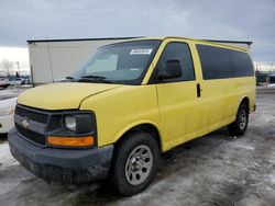 Vehiculos salvage en venta de Copart Rocky View County, AB: 2012 Chevrolet Express G1500
