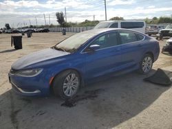 Chrysler 200 salvage cars for sale: 2015 Chrysler 200 Limited