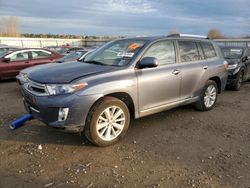 Salvage cars for sale from Copart Arlington, WA: 2011 Toyota Highlander Hybrid Limited