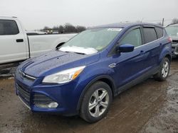 Salvage cars for sale from Copart Hillsborough, NJ: 2016 Ford Escape SE