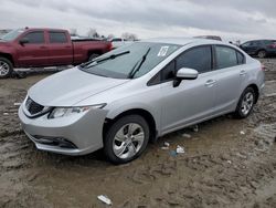 Honda Vehiculos salvage en venta: 2015 Honda Civic LX