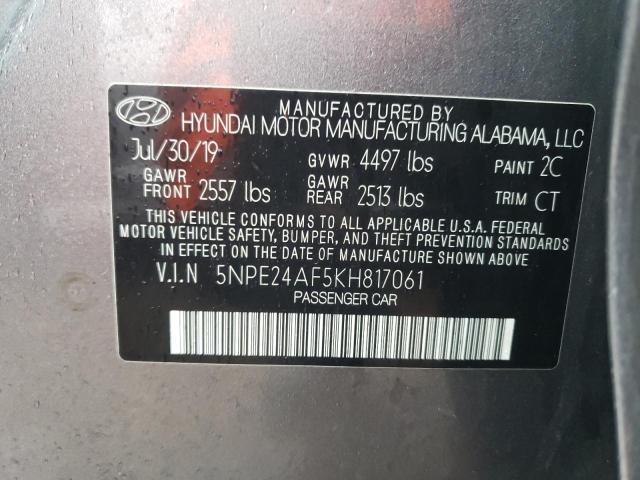 2019 Hyundai Sonata se