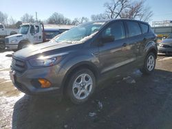 Vehiculos salvage en venta de Copart Wichita, KS: 2019 Ford Escape S