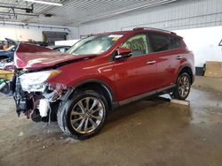 Toyota Rav4 salvage cars for sale: 2018 Toyota Rav4 HV Limited