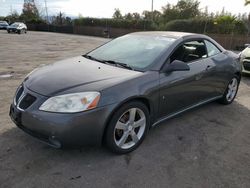 Salvage cars for sale from Copart San Martin, CA: 2007 Pontiac G6 GT