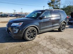 Ford Explorer salvage cars for sale: 2017 Ford Explorer XLT