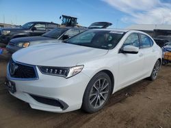 Acura Vehiculos salvage en venta: 2020 Acura TLX