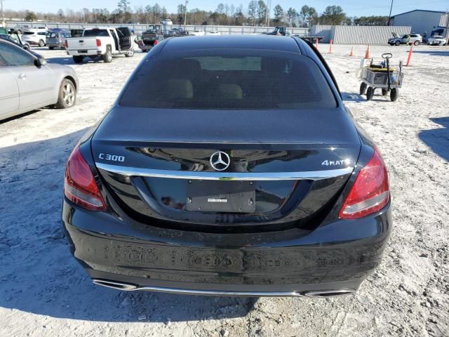 2018 Mercedes-Benz C 300 4matic