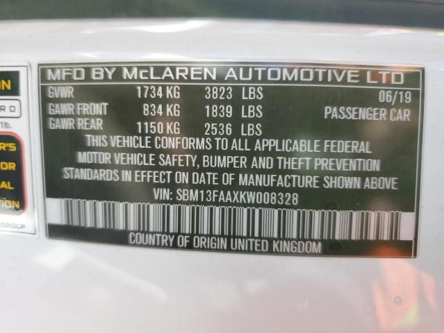 2019 Mclaren Automotive 570S