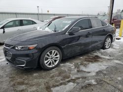 Chevrolet Malibu salvage cars for sale: 2018 Chevrolet Malibu LT