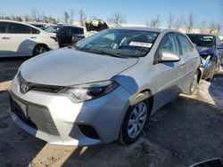 Toyota Corolla Vehiculos salvage en venta: 2014 Toyota Corolla L