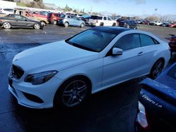 Salvage cars for sale from Copart Vallejo, CA: 2017 Mercedes-Benz E 400 4matic