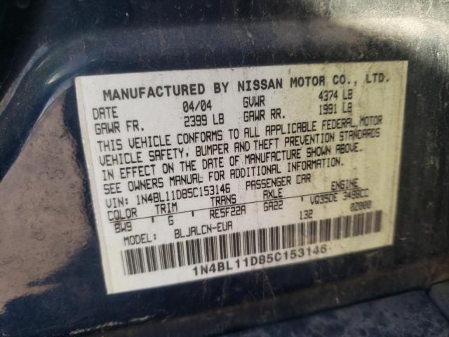 2005 Nissan Altima SE