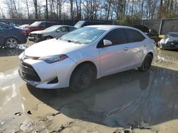 Vehiculos salvage en venta de Copart Waldorf, MD: 2017 Toyota Corolla L