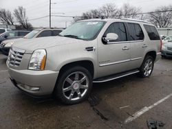 Salvage cars for sale from Copart Moraine, OH: 2009 Cadillac Escalade Luxury