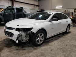 Salvage cars for sale from Copart Rogersville, MO: 2017 Chevrolet Malibu LS