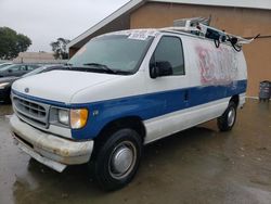 Ford salvage cars for sale: 2002 Ford Econoline E250 Van