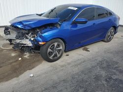 Honda salvage cars for sale: 2020 Honda Civic LX