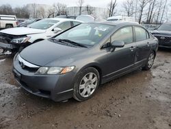 Salvage cars for sale from Copart Central Square, NY: 2010 Honda Civic LX