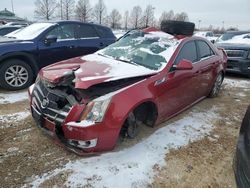 Cadillac CTS salvage cars for sale: 2010 Cadillac CTS Premium Collection