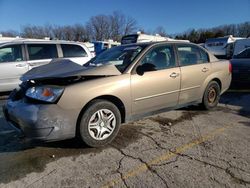 Chevrolet salvage cars for sale: 2007 Chevrolet Malibu LS