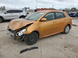 Salvage cars for sale from Copart Homestead, FL: 2009 Toyota Corolla Matrix S
