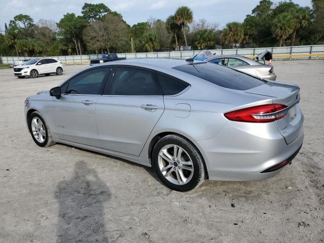 2018 Ford Fusion SE Hybrid