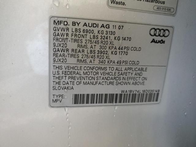 2008 Audi Q7 4.2 Quattro Premium