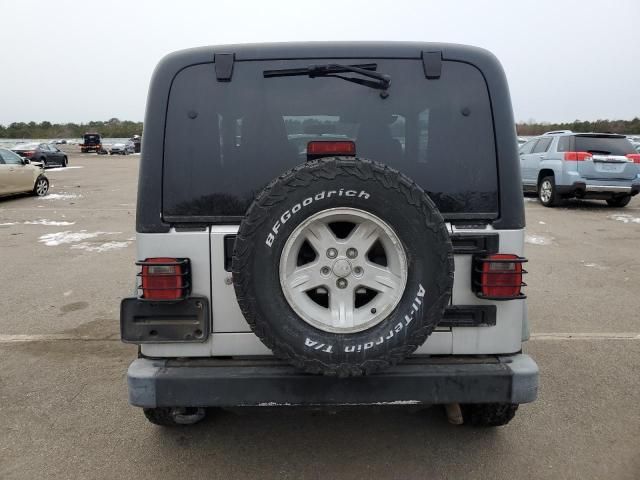 2006 Jeep Wrangler / TJ Sport