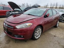 Dodge Dart Limited salvage cars for sale: 2015 Dodge Dart Limited