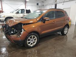 Ford salvage cars for sale: 2019 Ford Ecosport SE