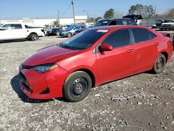 Salvage cars for sale from Copart Montgomery, AL: 2017 Toyota Corolla L