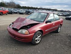 Chevrolet Metro salvage cars for sale: 1998 Chevrolet Metro LSI