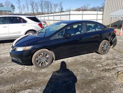 Honda salvage cars for sale: 2015 Honda Civic EX