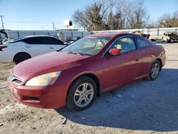 Honda Accord salvage cars for sale: 2006 Honda Accord EX