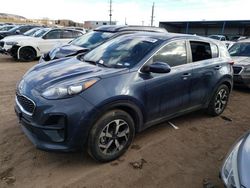 Salvage cars for sale from Copart Colorado Springs, CO: 2021 KIA Sportage LX