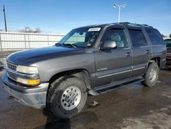 Chevrolet Tahoe salvage cars for sale: 2000 Chevrolet Tahoe K1500