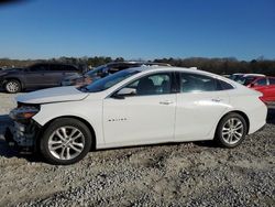 Chevrolet Malibu salvage cars for sale: 2017 Chevrolet Malibu LT