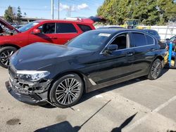 Salvage cars for sale from Copart Rancho Cucamonga, CA: 2018 BMW 530E