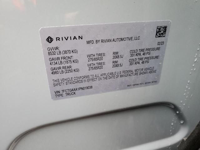 2023 Rivian R1T Adventure