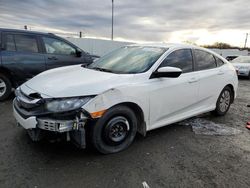 Honda salvage cars for sale: 2016 Honda Civic LX