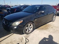 Salvage cars for sale from Copart Temple, TX: 2007 BMW 525 I