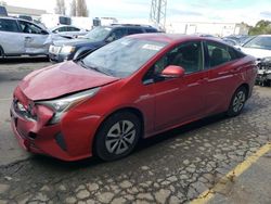 Vehiculos salvage en venta de Copart Vallejo, CA: 2017 Toyota Prius