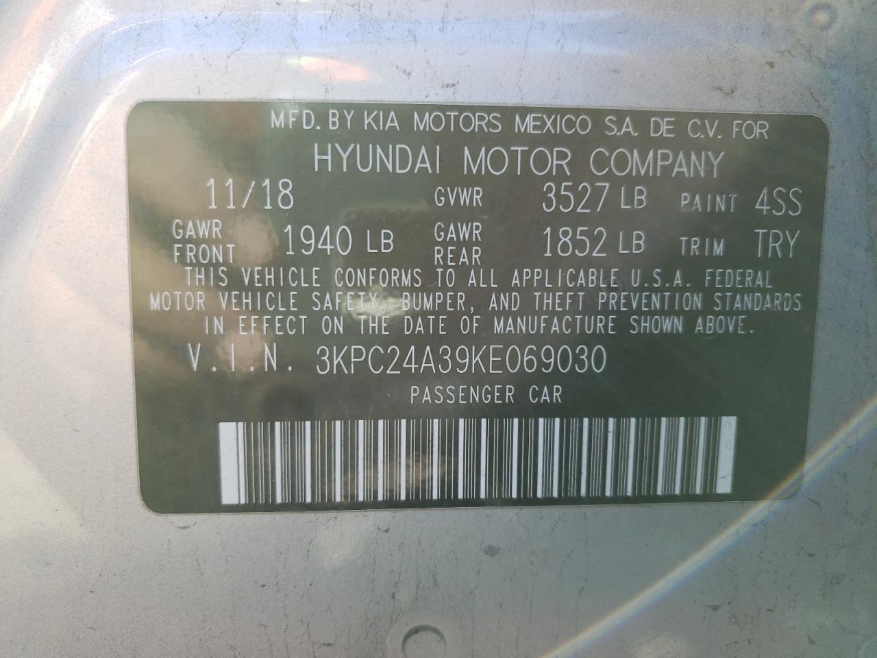 2019 Hyundai Accent se